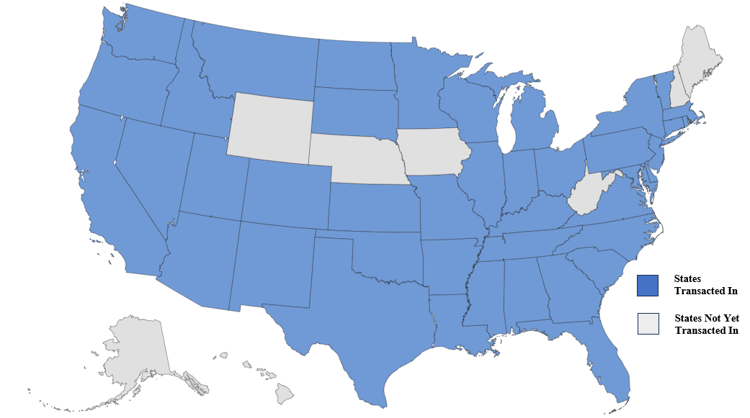 Current SCM Map Current SCM Map
